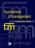 Foundations of Management